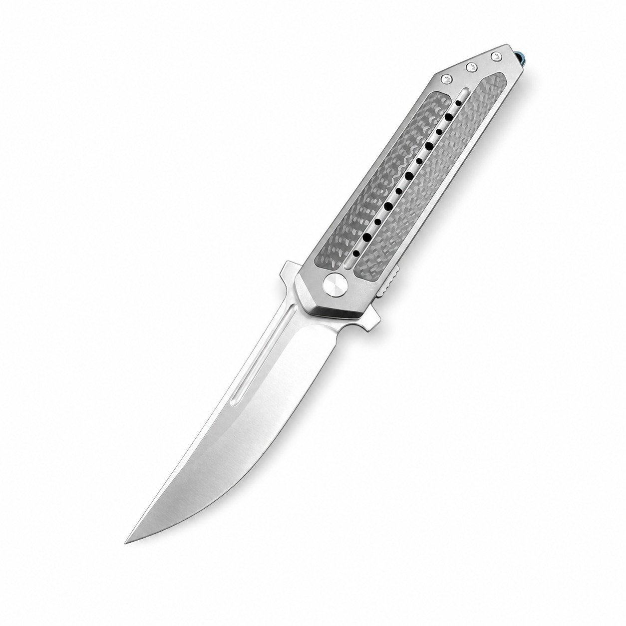 Folding Titanium Alloy Handle Folding Knife